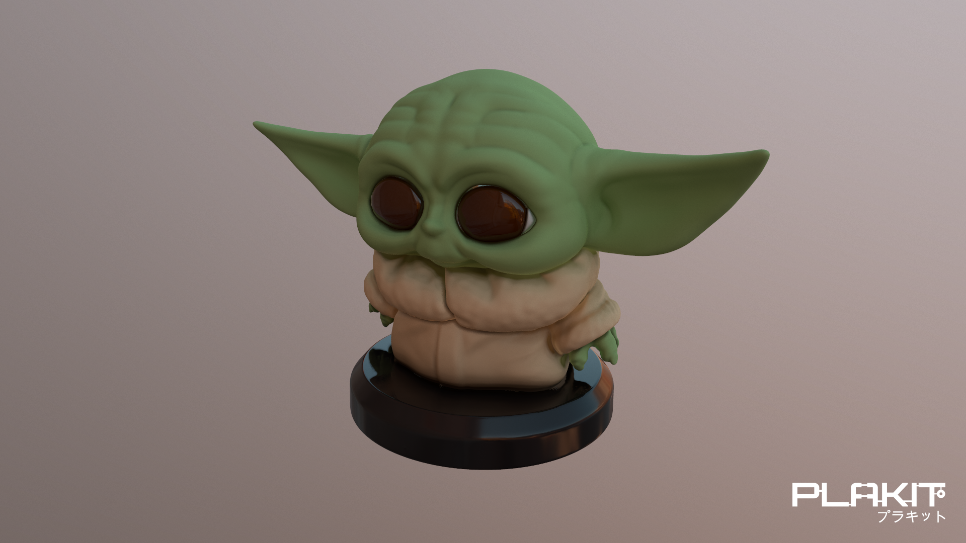 Star Wars Grogu (Baby Yoda) by PlaKit – 8 Bit Unknown