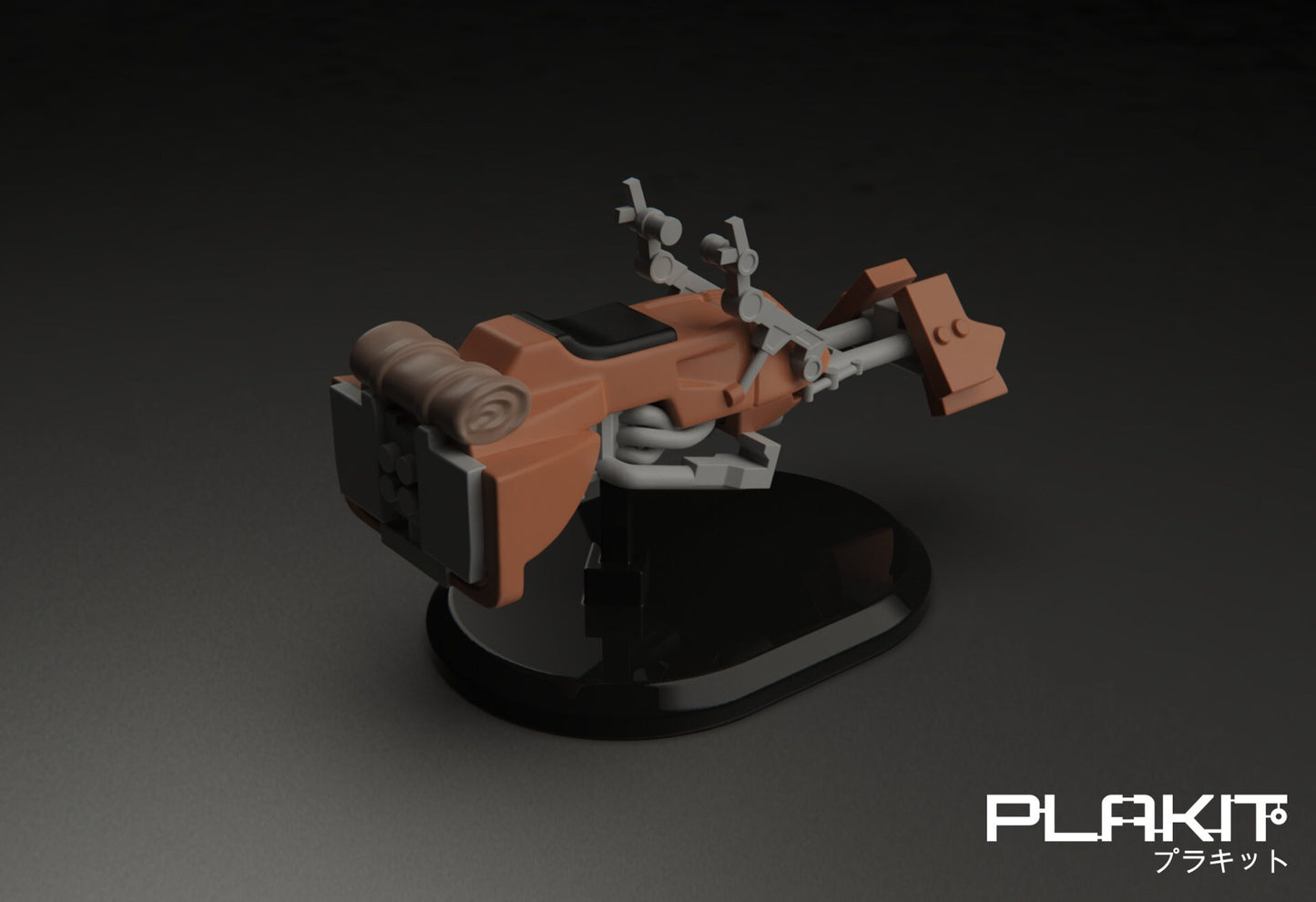 Star Wars Scout Troopers and Speeder Bike by PlaKit