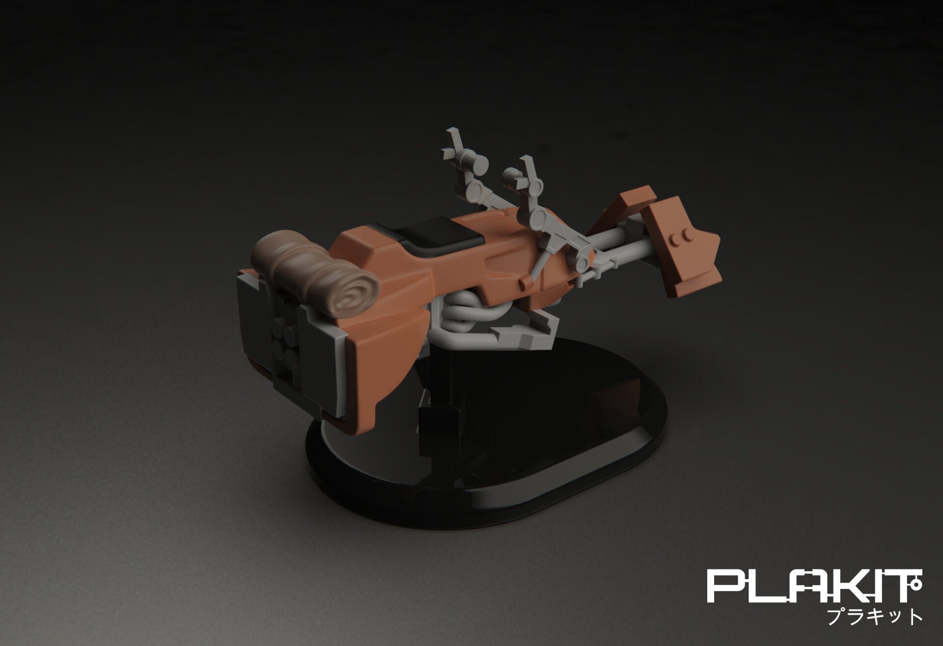Star Wars Scout Troopers and Speeder Bike by PlaKit