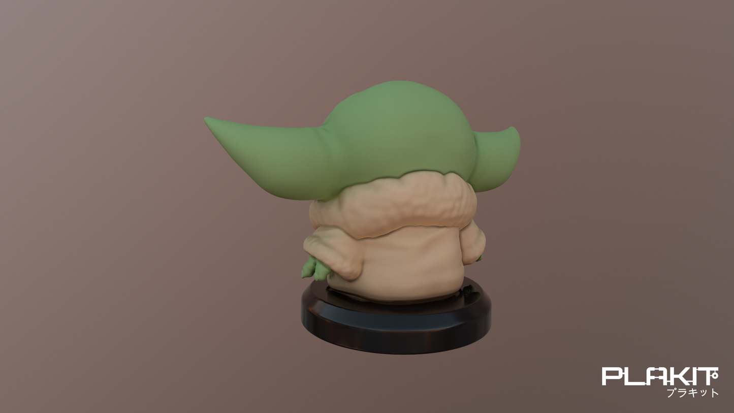 Star Wars Grogu (Baby Yoda) by PlaKit