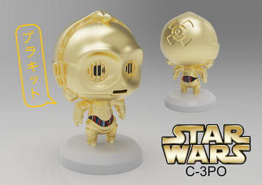Star Wars C-3PO by PlaKit