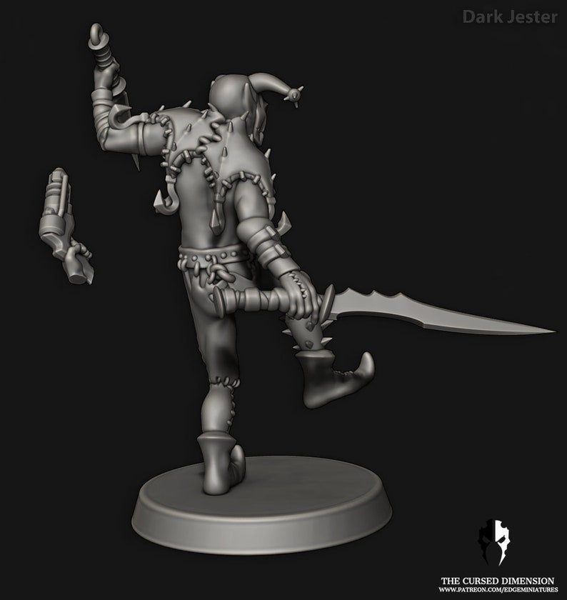 The Cursed Dimension: Dark Jester by Edge Miniatures