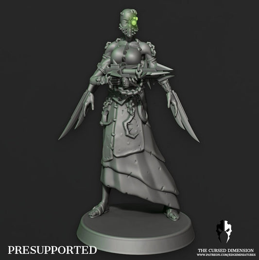 Cursed Dimensions: Coven Leader - Set 4 - Cursed Elves by Edge Miniatures