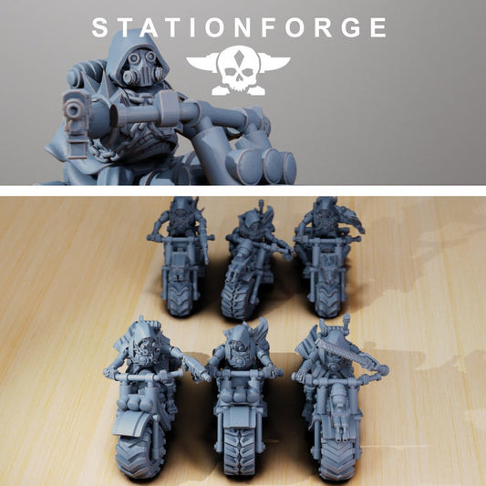 Scavenger Bikers by StationForge