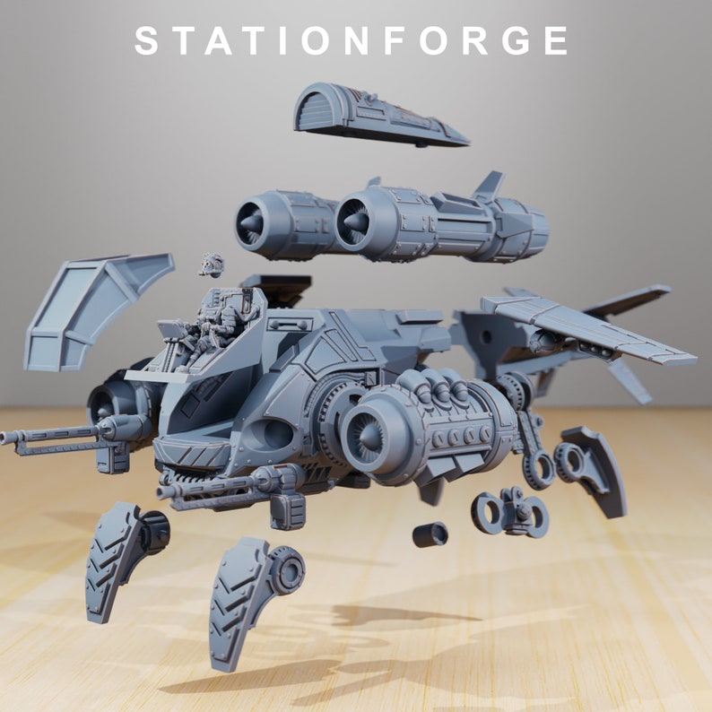 Scavenger Gunship by StationForge