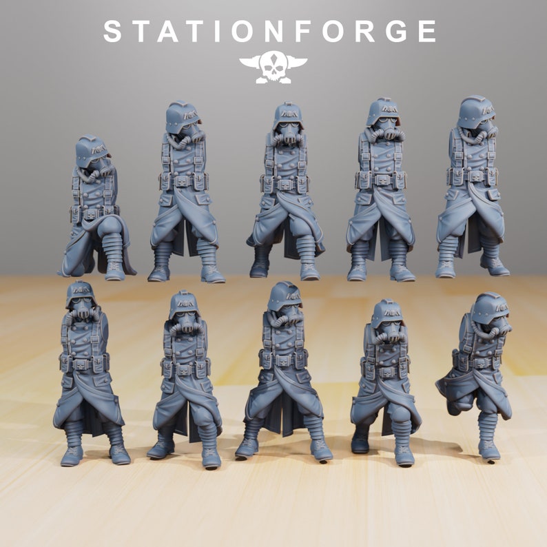 GrimGuard Infantry Builder Kit by StationForge