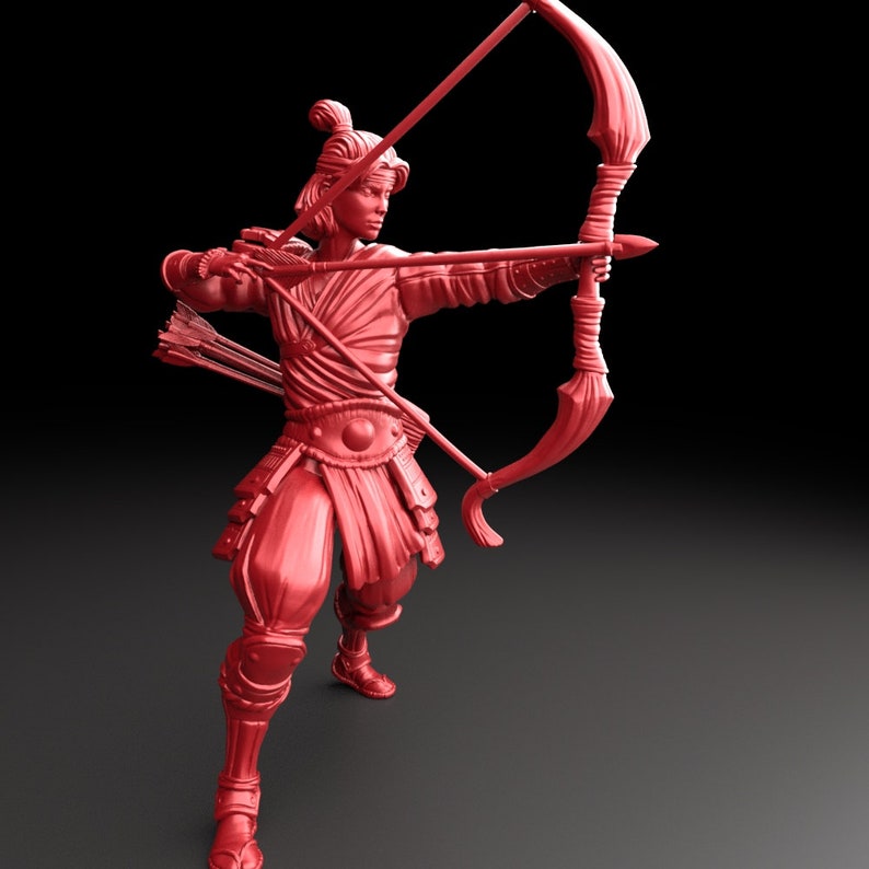 Archer Samurai by Brayan Nafarrate
