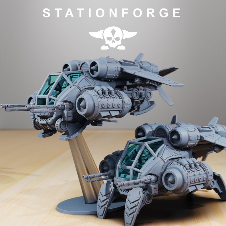 Scavenger Gunship by StationForge