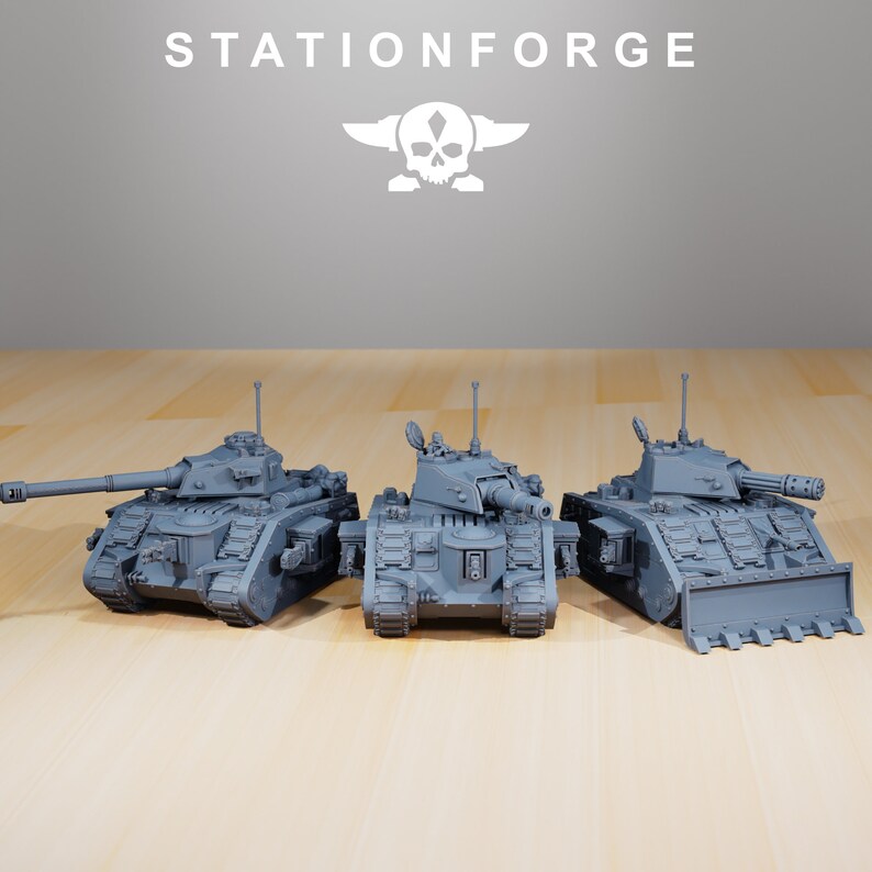 GrimGuard Battle Tank by StationForge