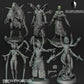 Cursed Dimensions: Coven Leader - All 6 Sets - Cursed Elves by Edge Miniatures
