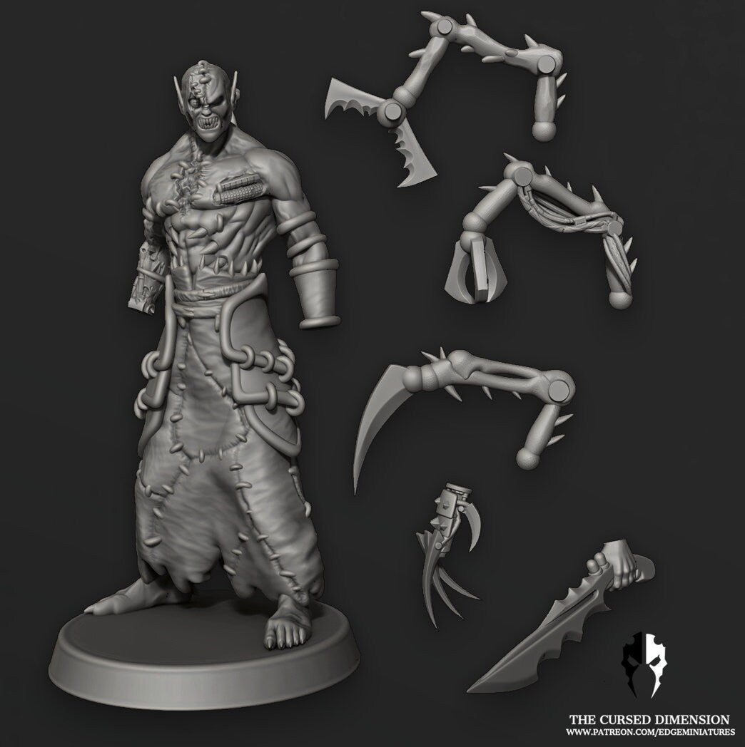 Cursed Dimensions: Coven Leader - All 6 Sets - Cursed Elves by Edge Miniatures