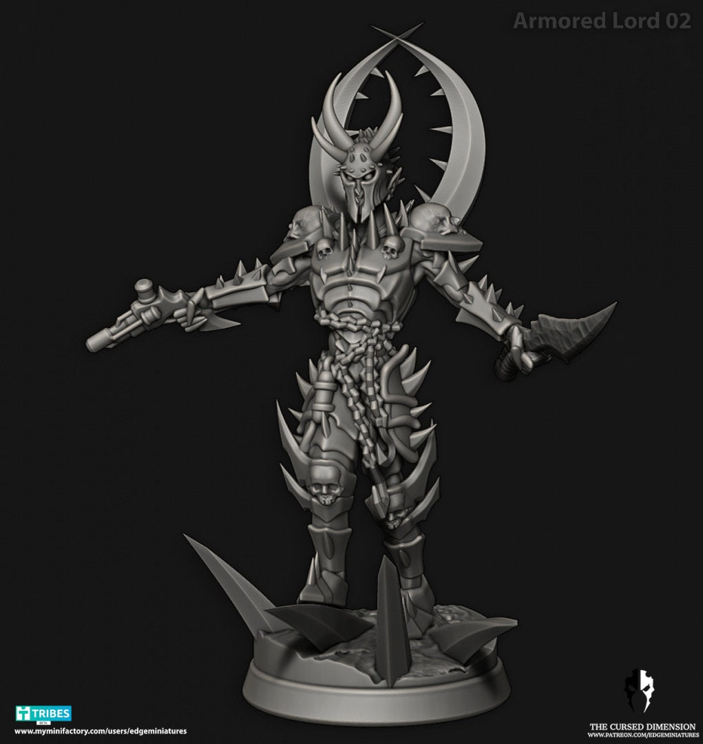 Armored Lords + Epic Lords – Cursed Elves by Edge Miniatures