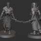 Wracked Warriors with Acolyte Leader – Cursed Elves by Edge Miniatures