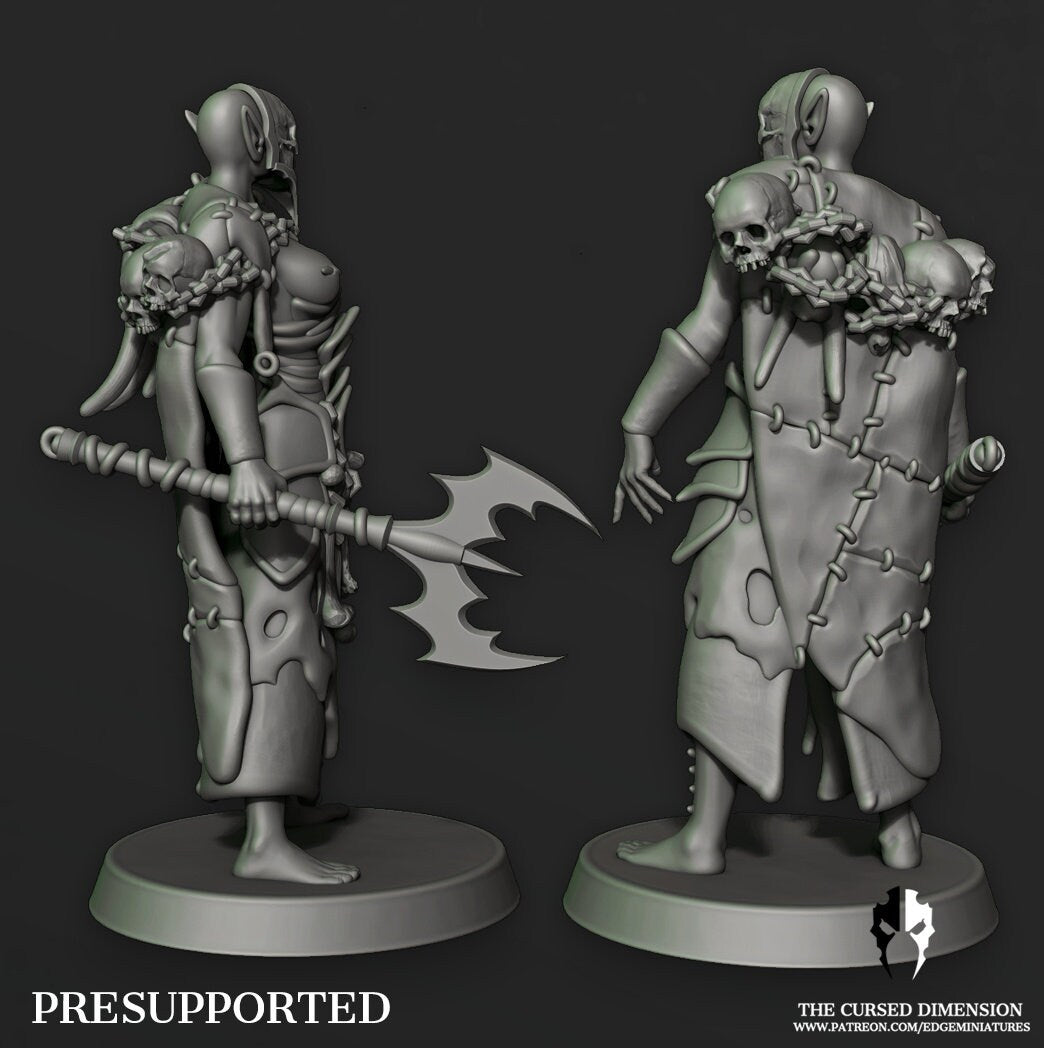 Warrior Acolyte – Cursed Elves by Edge Miniatures