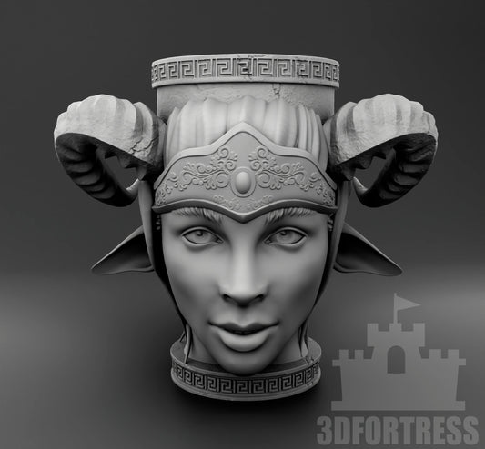 Fawn Dice Mug by 3DFortress
