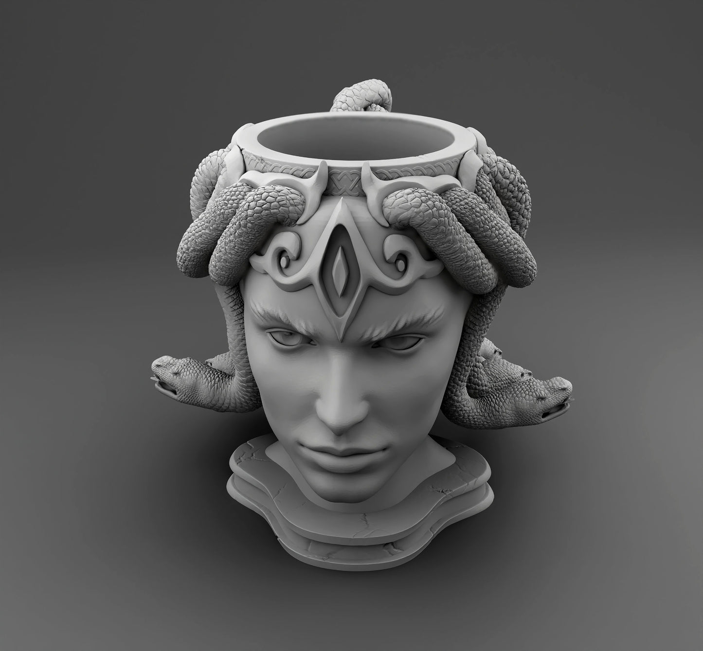 Medusa Dice Mug by 3DFortress